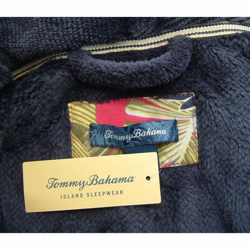 トミーバハマ Tommy Bahama メンズ ガウン SML ルームウェア ローブ 織