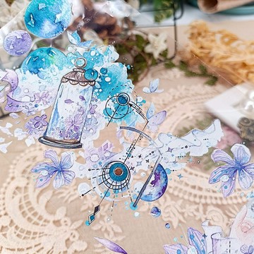 NO.052 星空雲 Starry Sky Clouds / 紙膠帶 Masking Tape