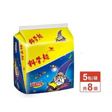 科學麵原味五合一袋*8