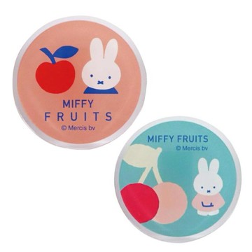 小禮堂 Miffy 米飛兔 壓克力文具夾 (水果款)