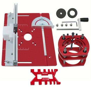 卡規 內卡規 工業用卡規 精密五金器具木工專用電木銑升降倒裝底座修邊機小鑼機倒角開槽開榫銑臺紅藍