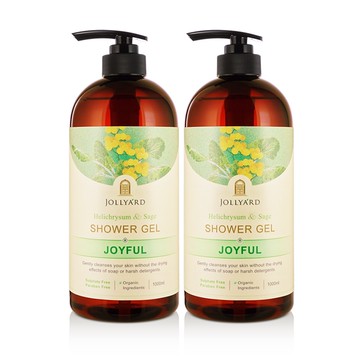【Jollyard 潔麗雅】蠟菊&鼠尾草舒活沐浴露 1000ml *二瓶