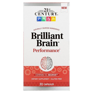 21st Century, Brilliant Brain Performance，30 粒膠囊