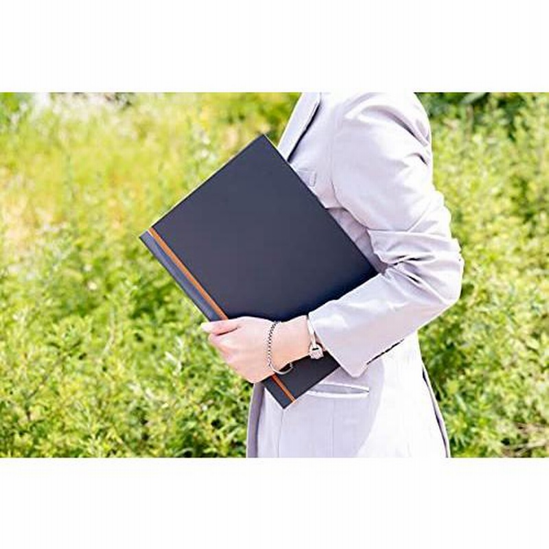 SlideNote(スライドノート)-A4(ブルーグレー) pagebase 穴なしルーズリーフ バインダー 通販 LINEポイント最大0.5%GET LINEショッピング スライドノート A4 SlideNote 穴なしルーズリーフ バインダー ファイル サイドノート pagebase