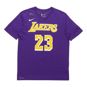Nike NBA James LeBron James lakers limited Jersey Short Sleeve Purple