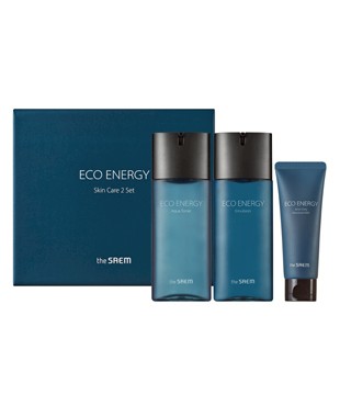 THE SAEM Eco Energy Skincare 2P Set (Toner 130ml+Emulsion 130m)