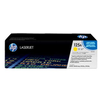 HP 125A 原廠黃色碳粉匣 CB542A (1,400張) 適用 HP Color LaserJet CP1312 /CP1215