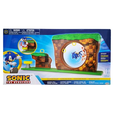 jakks PACIFIC 音速小子碧山區域遊戲組  1個  音速小子碧山區域 多色