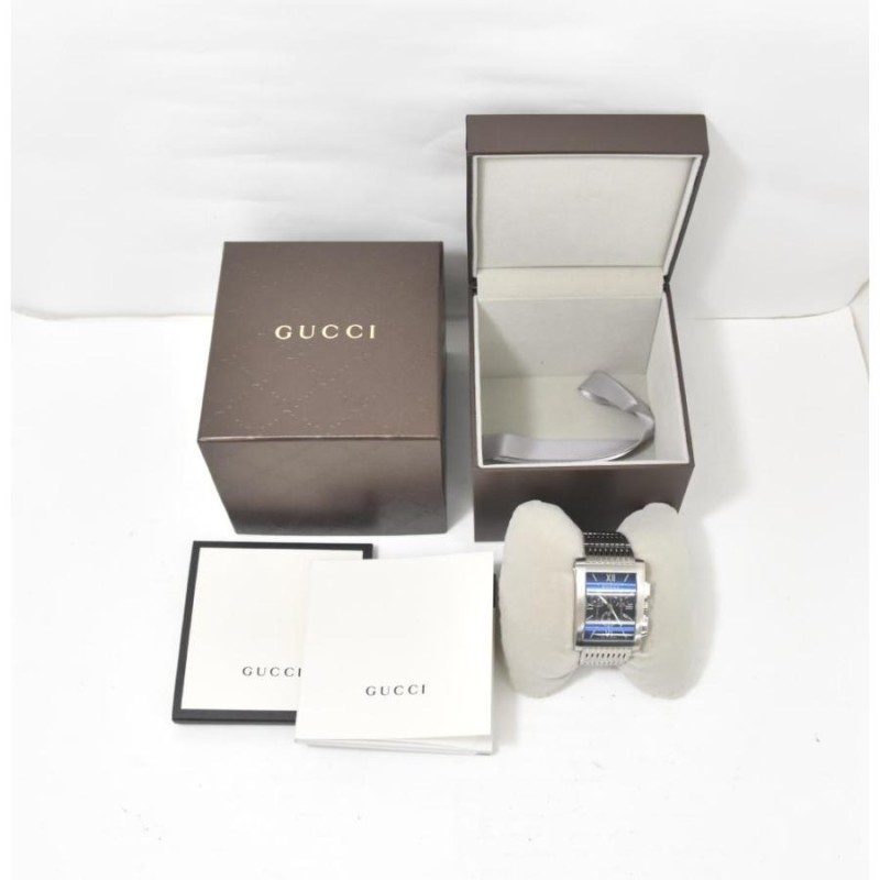 △ ☆良品【GUCCI】グッチ 8600M Gメトロ クロノグラフ SS クォーツ メンズ S#104604 | LINEブランドカタログ