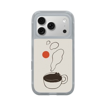 iPhone 18 Pro AirX 流變灰 - ilovedoodle (Lim Heng Swee) - Coffee Cat: 窩最溫暖