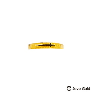 JoveGold漾金飾神秘力量黃金戒指