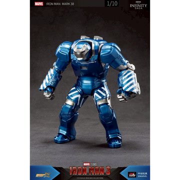 【野獸國】鋼鐵人 Mark 38 伊格爾 7吋可動人偶｜ZD TOYS 中動