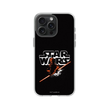 iPhone 15 Pro Max Clear 透明 - 迪士尼-星際大戰 Star Wars - 達斯魔-星際大戰Logo