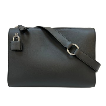 【二手名牌BRAND OFF】HERMES 愛馬仕【再降價】鉛灰色 Evercolor皮革 Bolittle Pouch 信差包 肩背包