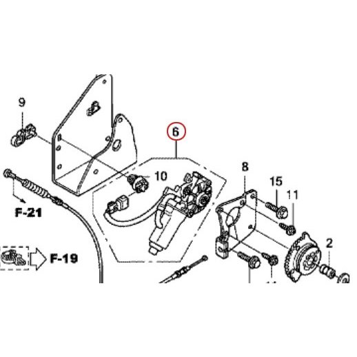 Honda 除雪機 シューターモーター HSS970i HSS1170i HSS1180i 上下