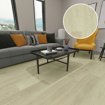 【山井地板】SPC石塑卡扣式防水DIY地板-一箱6片(假期系列-濟州島)