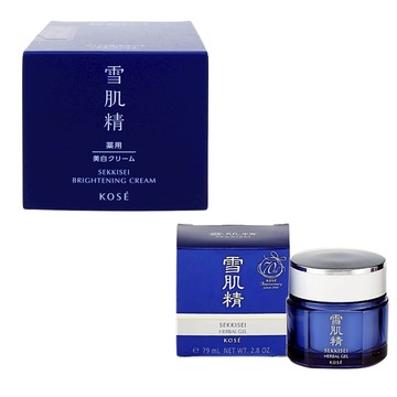 【KOSE 高絲】雪肌精澄白薏透凝霜40g／雪肌精全能活膚凝露80g｜高滲透 強保濕 DS024844