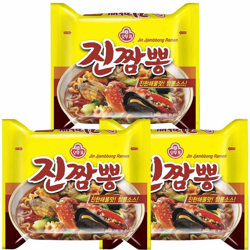 オトギ眞チャンポン麺（130g 韓国版） 3袋セット