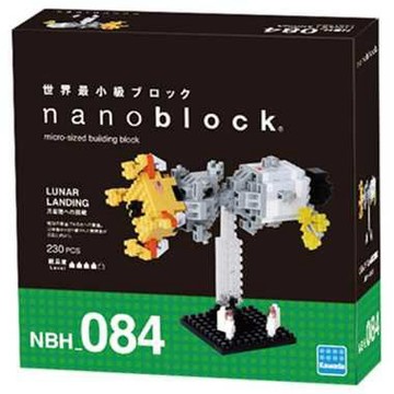 竹北kiwi玩具屋_月球登陸船 NBH-084 日本河田積木 nano block_30312807
