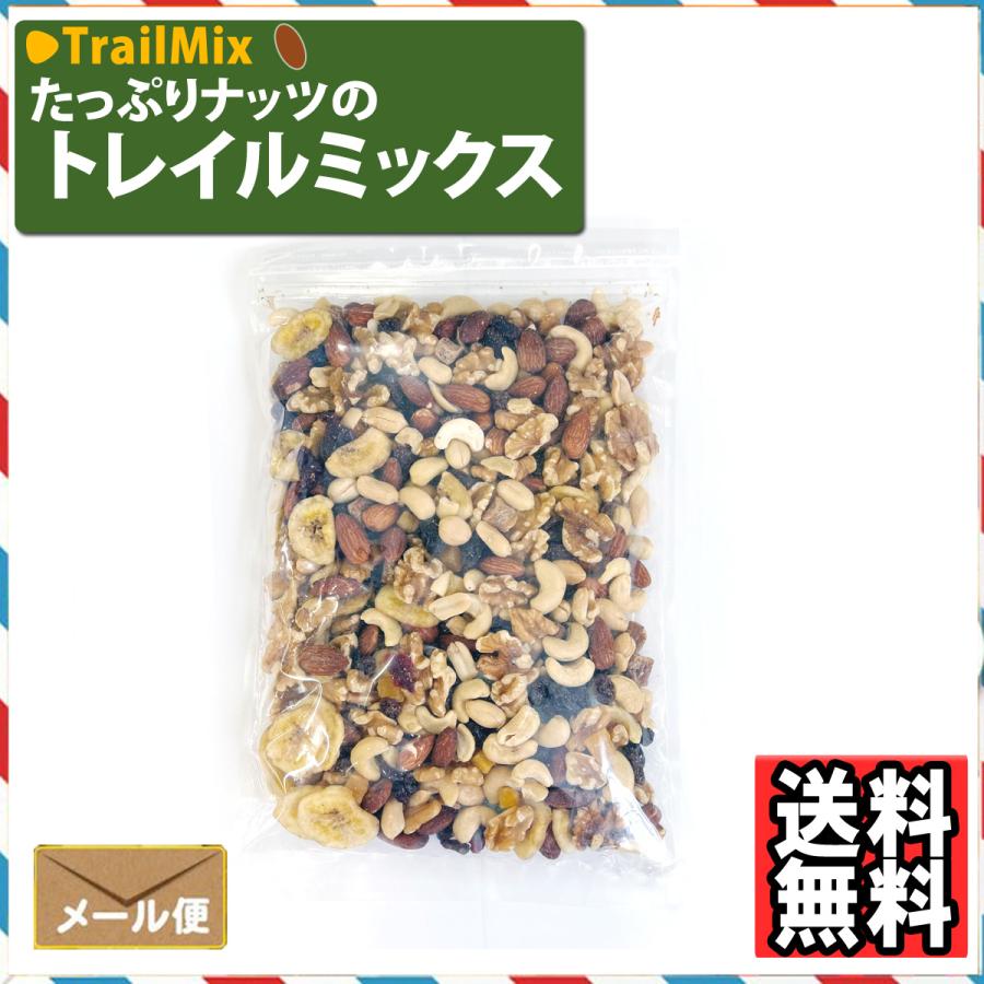 トレイルミックス たっぷりナッツ500g ミックスナッツ ポイント消化 送料無料