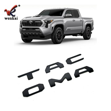 適用于24款豐田TACOMA尾門字母車標塔科瑪后備廂擋板字母貼