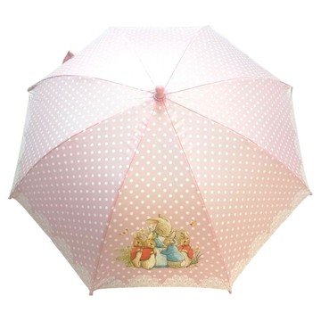 PETER RABBIT 比得兔 童傘  45cm  家族粉紅色