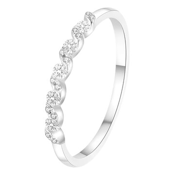 BIOAM 佰歐安 莫桑鑽銀河排戒 璀璨循環純銀