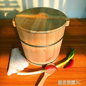 ☆樂天精選蒸飯桶原木蒸飯桶香杉木飯甑子壽司糥米飯木蒸子家用木桶煮飯桶正子籠架 雙11全館免運