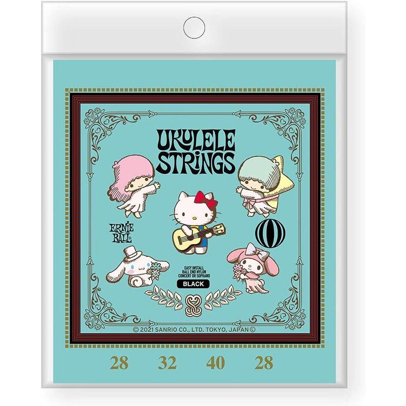 sanrio ERNIE BALL ウクレレ弦 サンリオ コラボレーション パッケージ ナイロン製 UKULELE END N