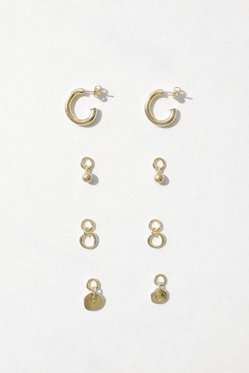 Chubby Hoop Earring Set 小單圈耳環 配件組