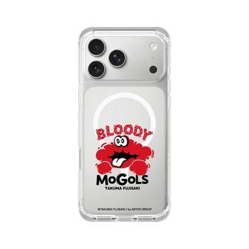 iPhone 17 Pro Max ClearX (MagSafe 兼容) 晶透白 - TAKUMA FUJISAKI 藤崎琢磨 - BLOODY