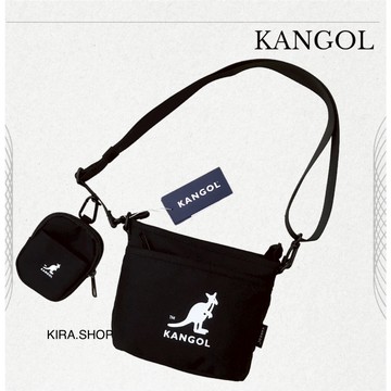 KANGOL 袋鼠 潮流側背小包 附零錢小包 原廠正品 側背包 小包 尼龍側背包 斜背包 男生包包 女生包包 (現貨)