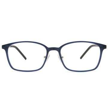 極．纖細輕款｜經典細邊方框眼鏡 秘海藍