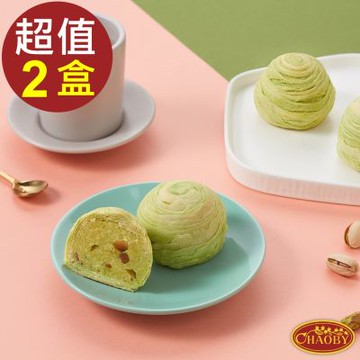 超比食品 翠雪開心果酥6入禮盒X2盒