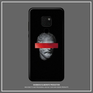 適用華為mate40pro/9/8/10pro/20x5G/30手機殼個性創意歐美頭像軟