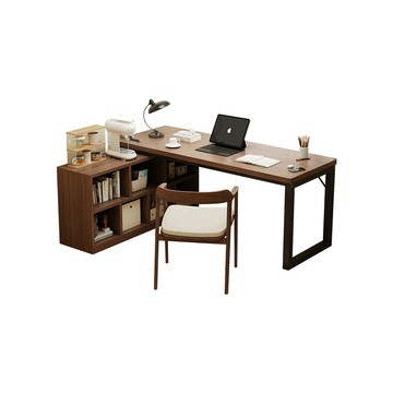 【HappyLife】邊櫃收納書桌 120公分 Y12248白