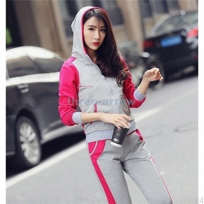ヴィジョン ストリートウェア スウェットレディーススポーツウェアセットアップtシャツ長袖配色切替えトレーニングウェアージョギングパンツ春夏ファッション運動風 通販 Lineポイント最大get Lineショッピング