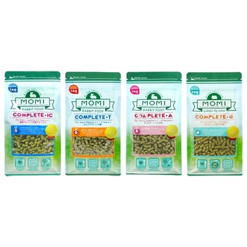 MOMI摩米 鼠兔營養飼料 營養全IC/A/T/G 1kg x 2入組