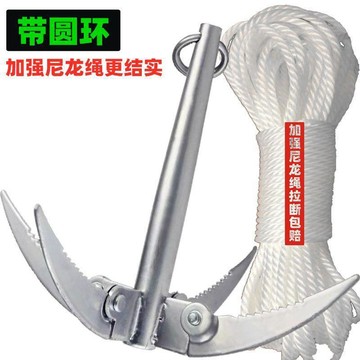 強力水草錨刀多功能漁具水草清理寶釣魚垂釣神器高效除草4重加固精品釣具