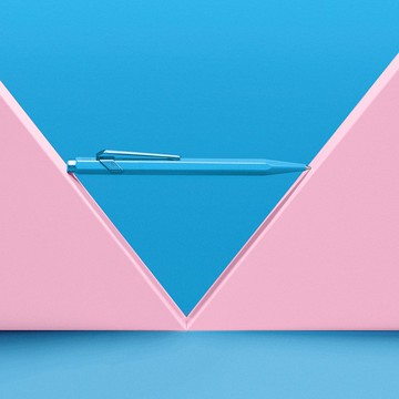 CARAN dACHE 卡達 849 Claim Your Style第四代 晴空藍-免費刻字