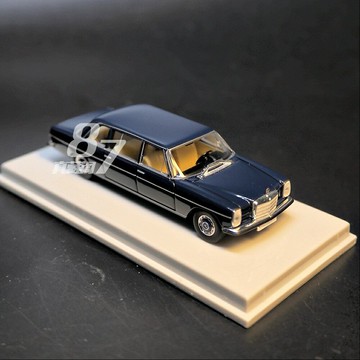 1/87 BREKINA Starmada Mercedes-Benz 220D 奔馳加長轎車深藍 II