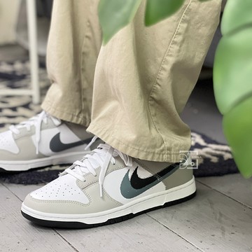隔日到 ☆小B之都☆ Nike Dunk Low 低筒版鞋  白灰 雙勾 男款 FD0661-100 現貨