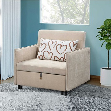 單人沙發床 沙發 【275A5083】Leader傢居館275-L-31