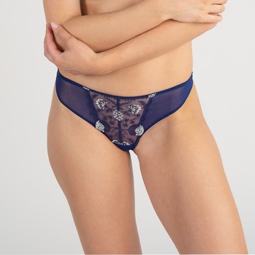 【Passionata】丁字內褲>XS-S>皇家藍(T421_0861)【Chloe】