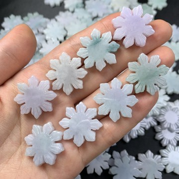 GF1009- 天然緬甸A貨翡翠太陽花吊墜豆種玉石掛件女款玉墜 玉器批發