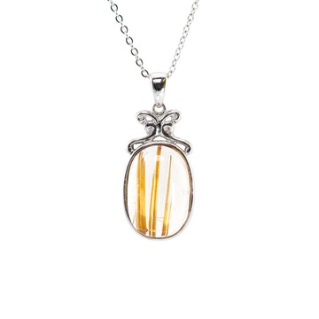 寶麗金珠寶-天然鈦晶墜子