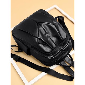 牛津布雙肩包女2024新款潮韓版時尚百搭書包旅行帆布休閑小背女包