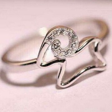現貨+預購 925純銀戒指 鑲鑽銀飾-小羊造型可愛唯美流行母親節生日情人節禮物女配件73ae49【獨家進口】【米蘭精品】