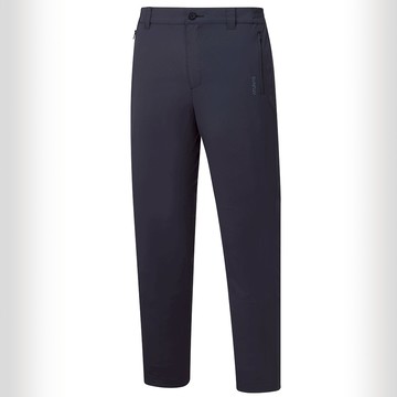 男款休閒彈性長褲(A1PAFF12M黑/機能長褲/彈性褲)