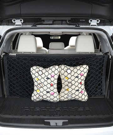 汽車彈力收納網｜高彈力固定網｜無損安裝